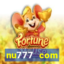 nu777 com plataforma de jogos